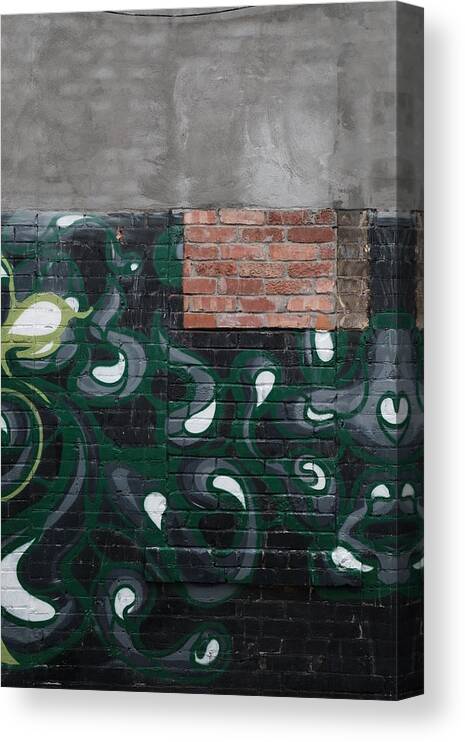 Urban Canvas Print featuring the photograph Fertilizing The Belligerent by Kreddible Trout
