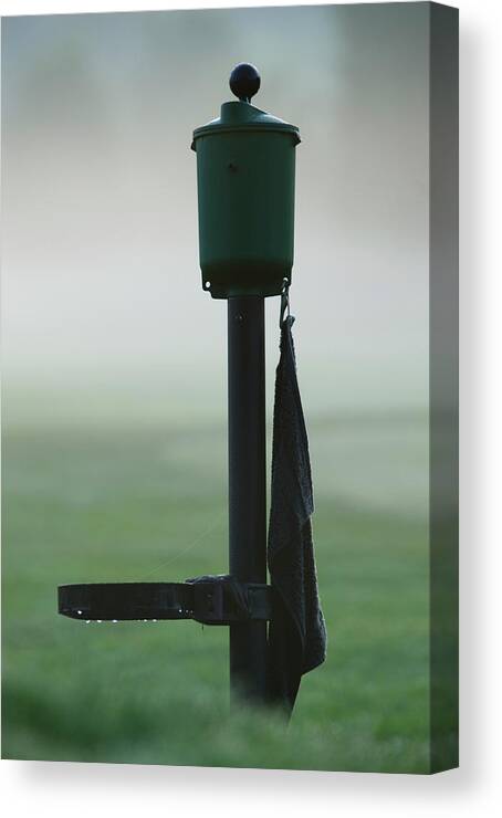 Part Of A Series Canvas Print featuring the photograph Golfball Washer by Christian Adams