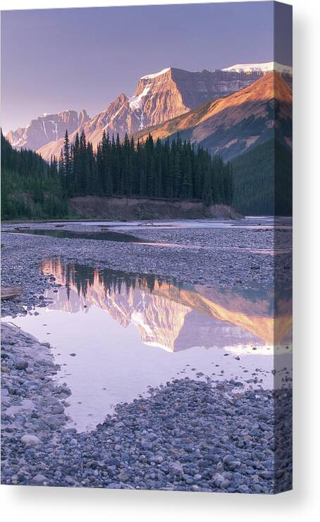 Scenics Canvas Print featuring the photograph Landscape Of Banff National Park, Canada by Art Wolfe