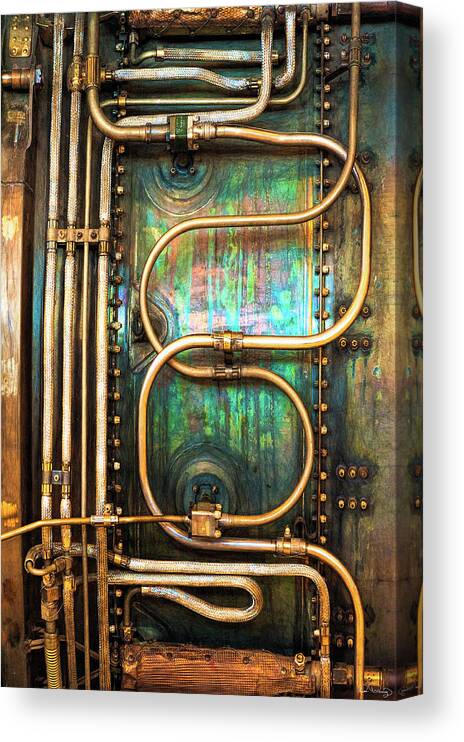 Metal Canvas Print featuring the photograph Mad Scientist Work by Dee Browning