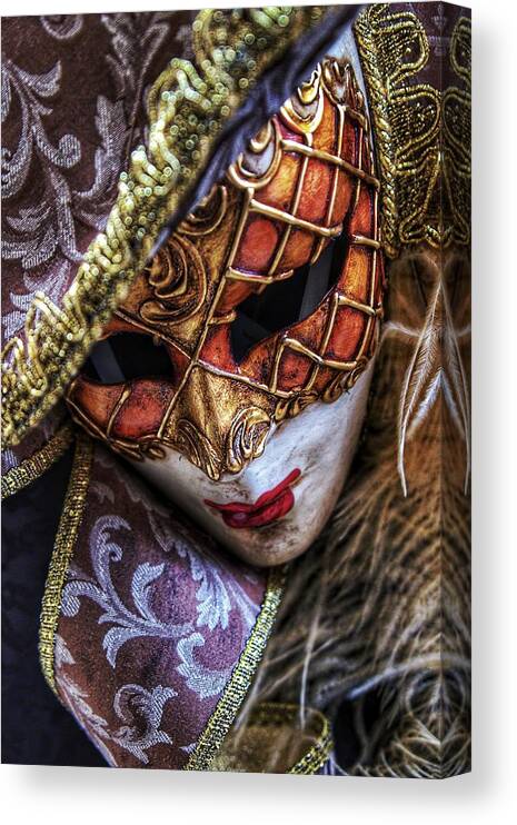  Canvas Print featuring the photograph Mask 1 by Al Harden