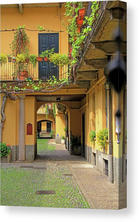 Milan Canvas Print featuring the photograph Milan, Italy by Richard Krebs