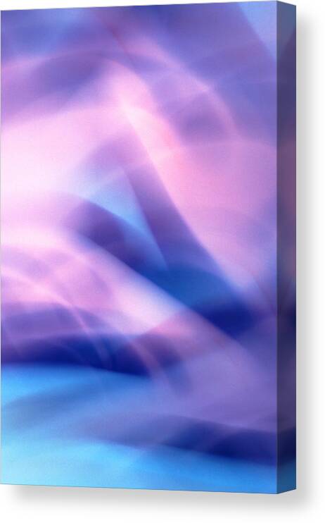 Purple Canvas Print featuring the photograph Natural Blur by John Foxx