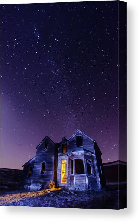 Abandoned Canvas Print featuring the photograph Precious Plans by Wayne Stadler