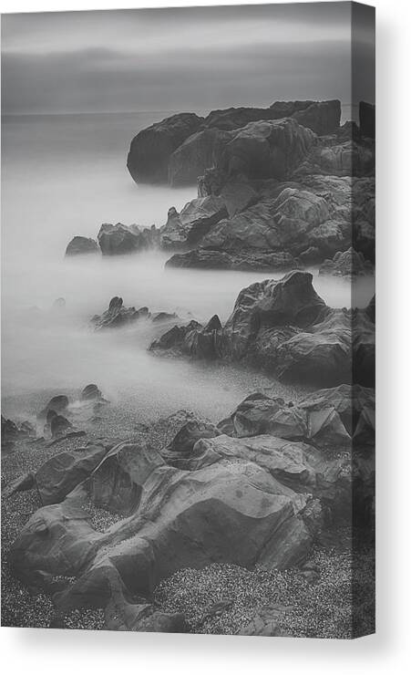 Half Moon Bay Canvas Print featuring the photograph Remember Me and All We Used to Be by Laurie Search