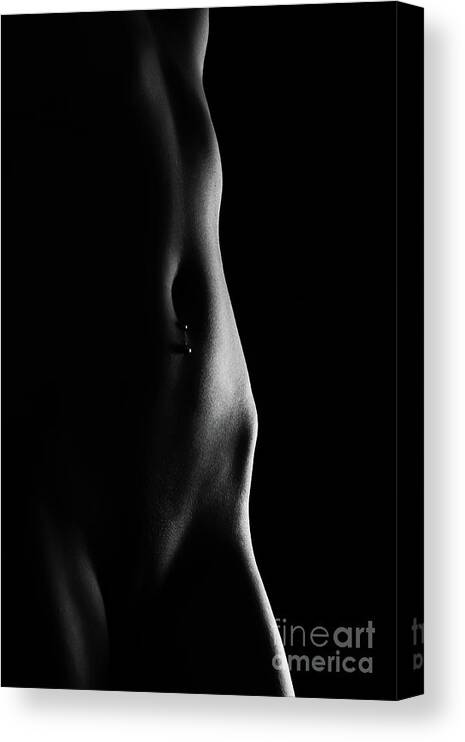 Girl Canvas Print featuring the photograph Show Me The Light by Robert WK Clark