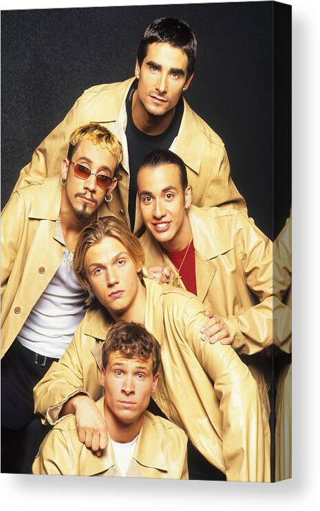 Backstreet Boys Canvas Print featuring the photograph The Backstreet Boys by Bill Bachmann