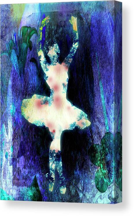 Ballet Canvas Print featuring the photograph The Ballet Dancer by Pheasant Run Gallery