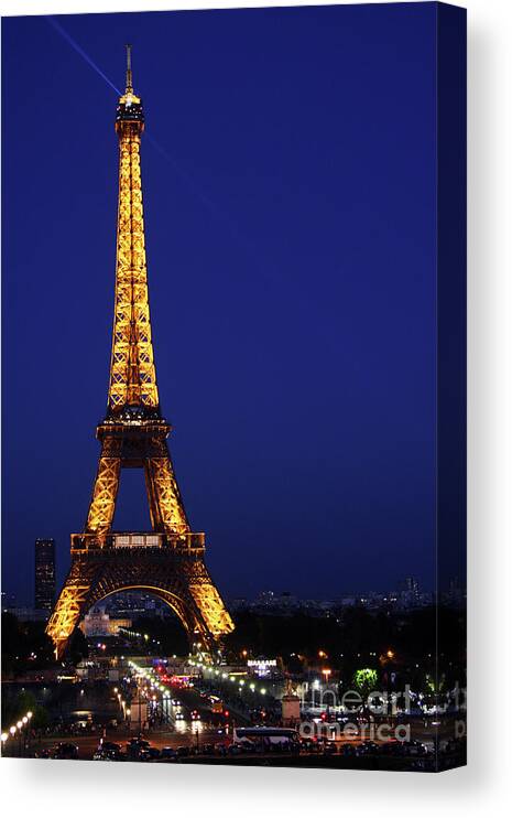 Paris Canvas Print featuring the photograph The Beacon by Rick Locke - Out of the Corner of My Eye