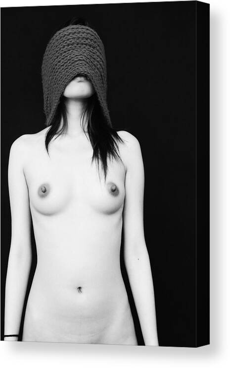 Feminine Canvas Print featuring the photograph The Mind Sees by David Mccracken