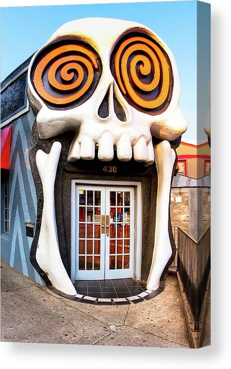 Atlanta Canvas Print featuring the photograph The Vortex In Eclectic Little Five Points by Mark Tisdale