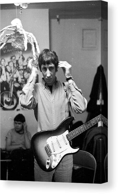 Rock Music Canvas Print featuring the photograph The Who At The Murray The K Show by Michael Ochs Archives