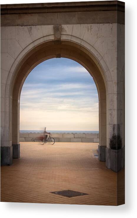 Seaside Canvas Print featuring the photograph Touring In Legoland by Bruno Flour