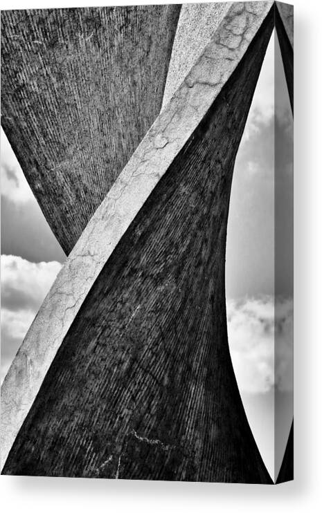 Twisted Canvas Print featuring the photograph Twisted by Steffen Ebert