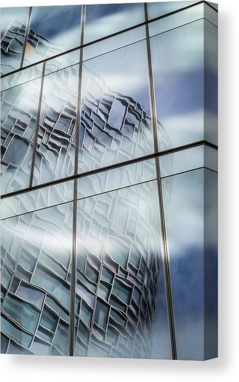 Iac Canvas Print featuring the photograph Undulated Reality by Art Lionse