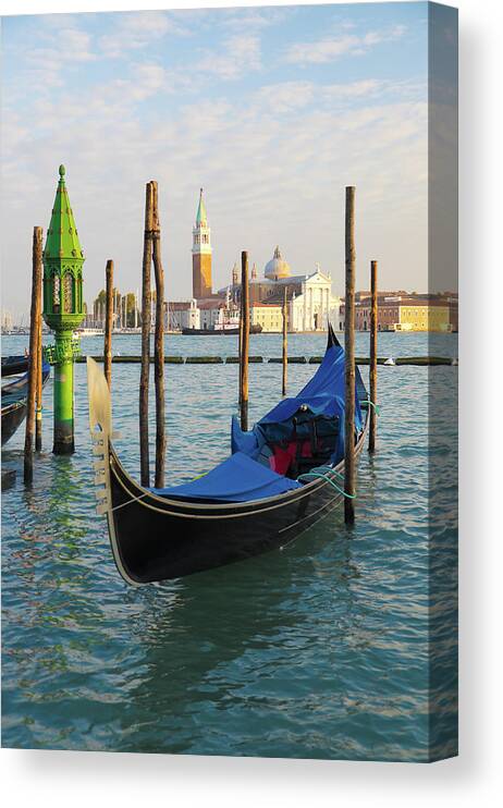 Veneto Canvas Print featuring the photograph Venetian Gondola by Zmeel