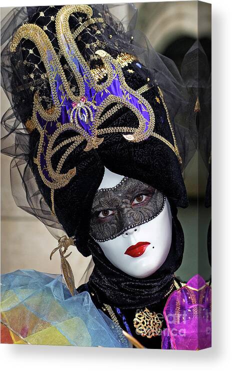 Carnevale Canvas Print featuring the photograph 011 by Paolo Signorini