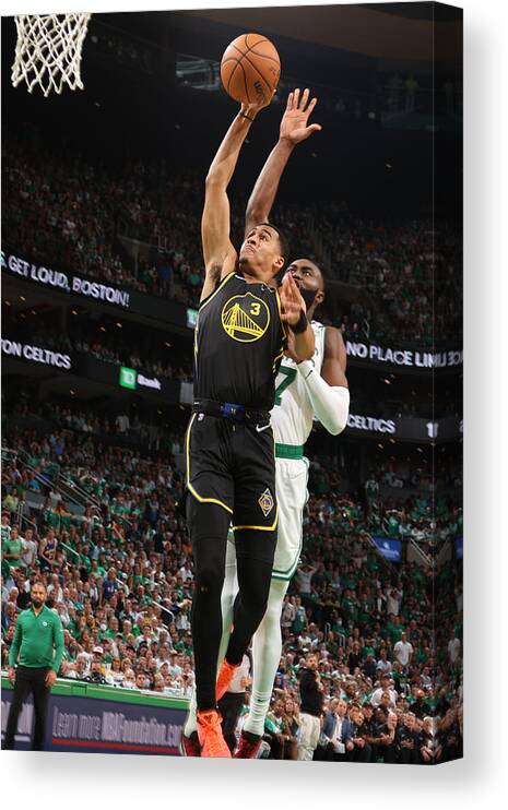 Playoffs Canvas Print featuring the photograph 2022 NBA Finals - Golden State Warriors v Boston Celtics by Nathaniel S. Butler