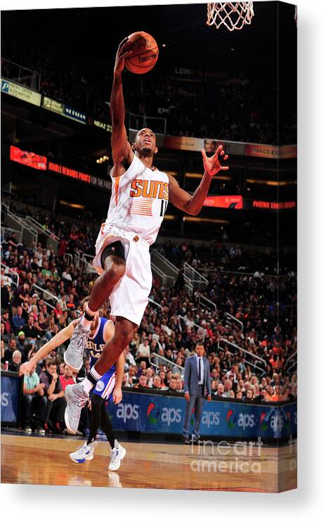 Brandon Knight Canvas Print featuring the photograph Brandon Knight #1 by Barry Gossage