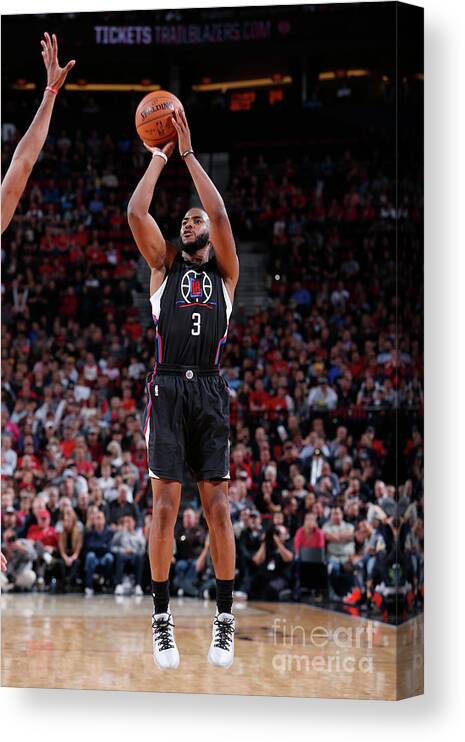 Chris Paul Canvas Print featuring the photograph Chris Paul by Sam Forencich