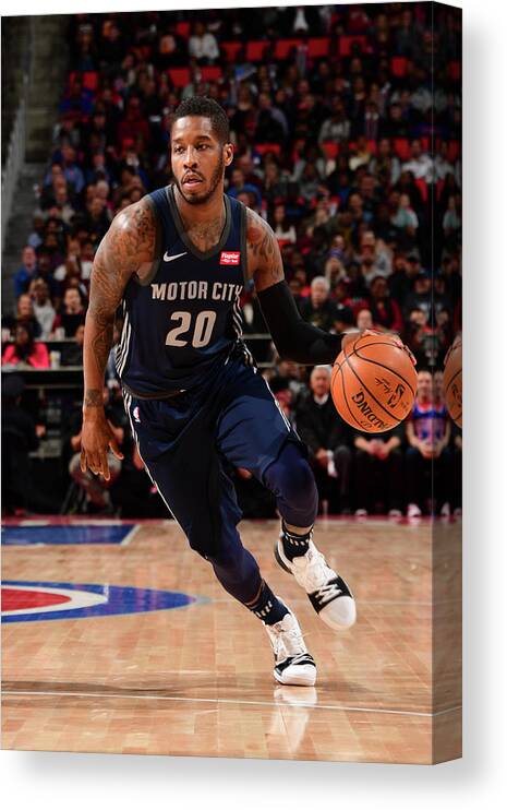 Nba Pro Basketball Canvas Print featuring the photograph Dwight Buycks by Chris Schwegler