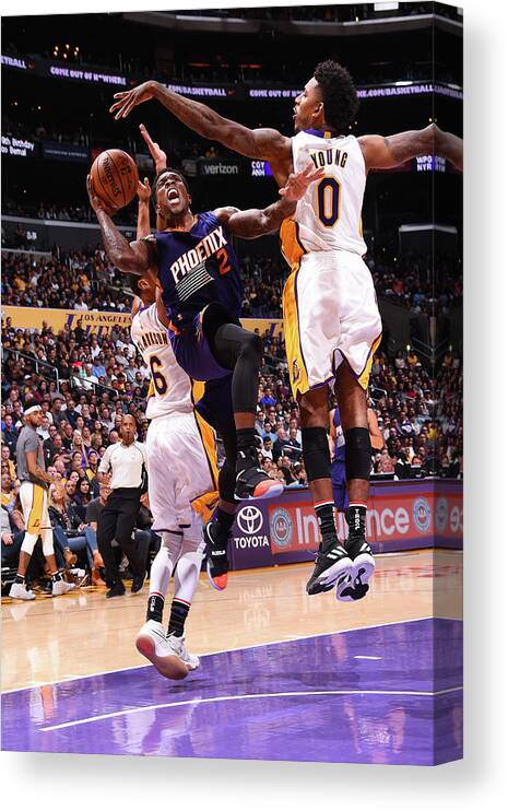 Eric Bledsoe Canvas Print featuring the photograph Eric Bledsoe #1 by Andrew D. Bernstein