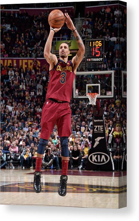 George Hill Canvas Print featuring the photograph George Hill #1 by David Liam Kyle