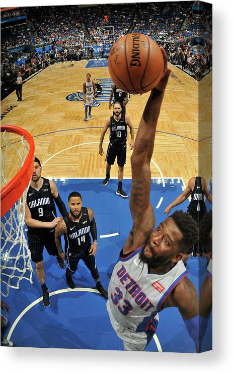Nba Pro Basketball Canvas Print featuring the photograph James Ennis by Fernando Medina
