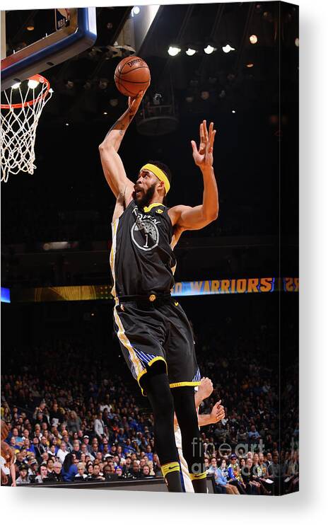 Javale Mcgee Canvas Print featuring the photograph Javale Mcgee #1 by Noah Graham