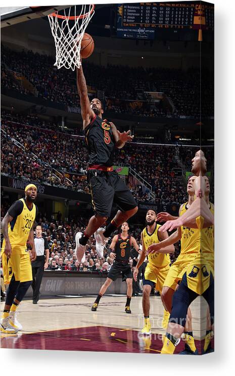 Playoffs Canvas Print featuring the photograph J.r. Smith by David Liam Kyle
