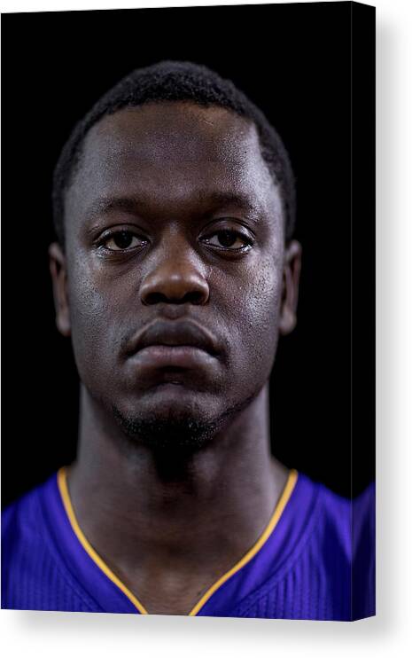 Nba Pro Basketball Canvas Print featuring the photograph Julius Randle by Nick Laham