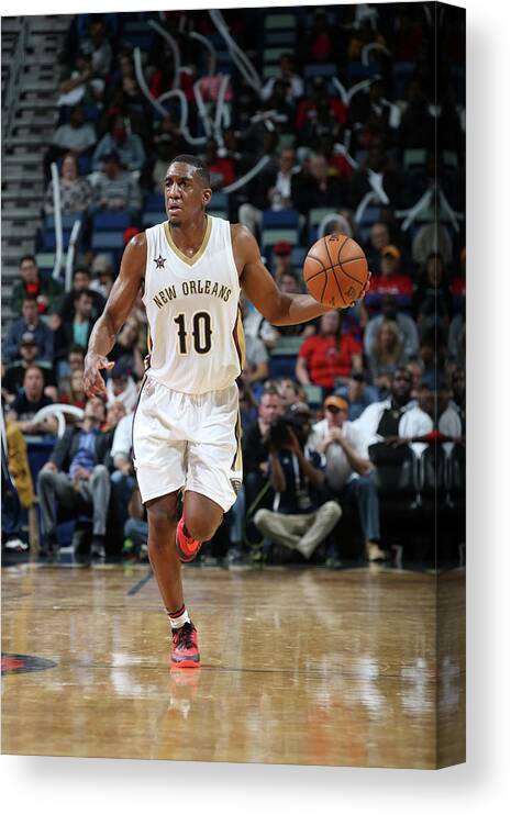 Langston Galloway Canvas Print featuring the photograph Langston Galloway #1 by Layne Murdoch