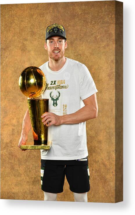 Playoffs Canvas Print featuring the photograph Pat Connaughton by Jesse D. Garrabrant