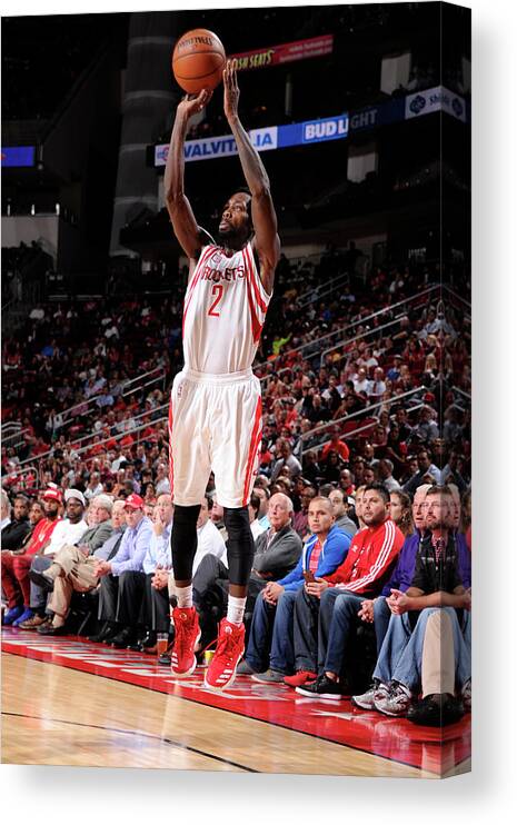 Patrick Beverley Canvas Print featuring the photograph Patrick Beverley by Bill Baptist