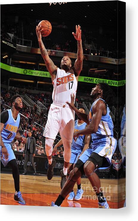 Pj Tucker Canvas Print featuring the photograph P.j. Tucker by Barry Gossage