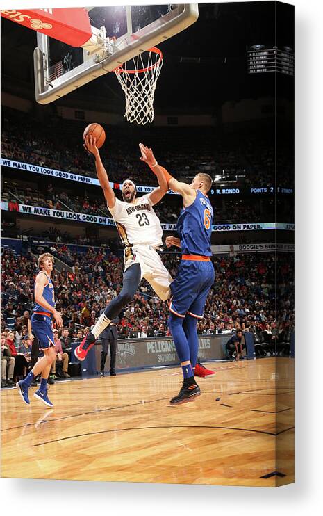 Anthony Davis Canvas Print featuring the photograph Anthony Davis #14 by Layne Murdoch