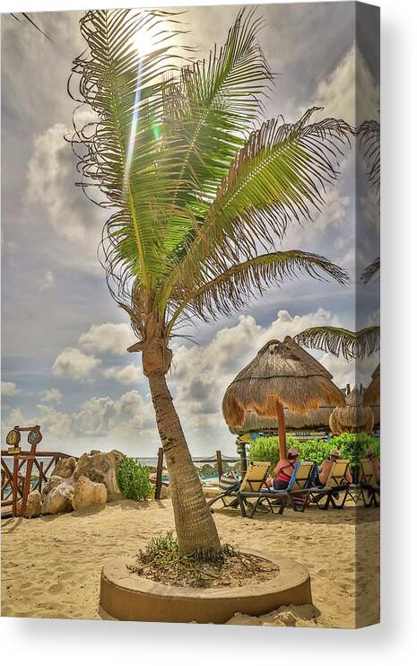 Costa Maya Mexico Canvas Print featuring the photograph Costa Maya Mexico #14 by Paul James Bannerman