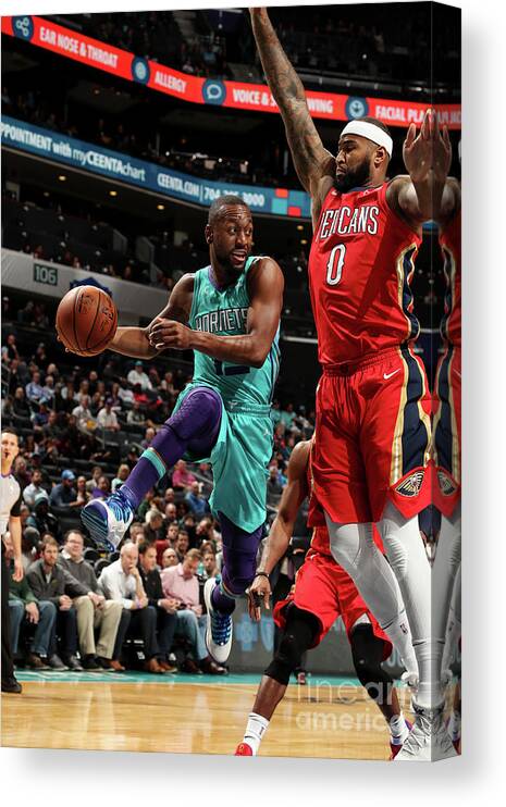 Kemba Walker Canvas Print featuring the photograph Kemba Walker #14 by Kent Smith