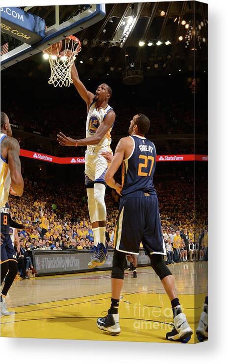 Kevin Durant Canvas Print featuring the photograph Kevin Durant #16 by Noah Graham