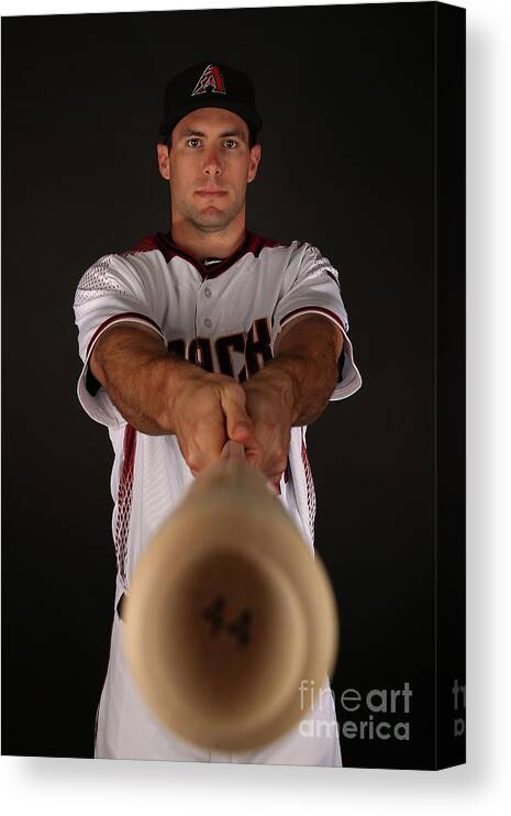 Media Day Canvas Print featuring the photograph Paul Goldschmidt by Christian Petersen
