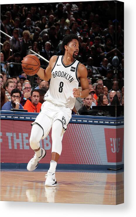 Spencer Dinwiddie Canvas Print featuring the photograph Spencer Dinwiddie #17 by Nathaniel S. Butler