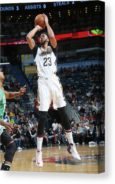 Anthony Davis Canvas Print featuring the photograph Anthony Davis #18 by Layne Murdoch