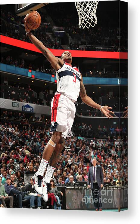 Bradley Beal Canvas Print featuring the photograph Bradley Beal #2 by Kent Smith