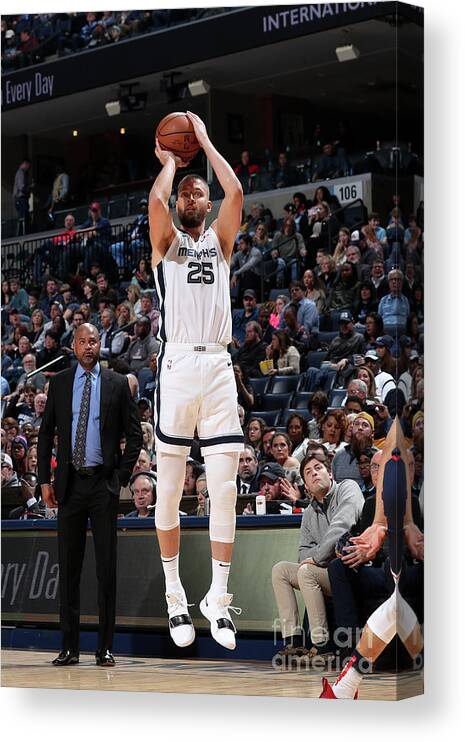 Chandler Parsons Canvas Print featuring the photograph Chandler Parsons #2 by Joe Murphy