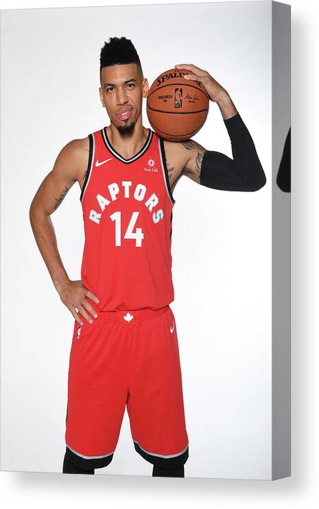 Media Day Canvas Print featuring the photograph Danny Green by Ron Turenne