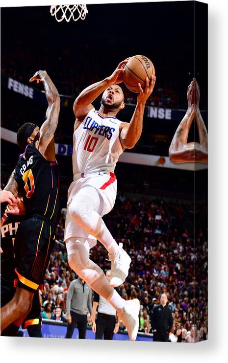 Eric Gordon Canvas Print featuring the photograph Eric Gordon by Barry Gossage