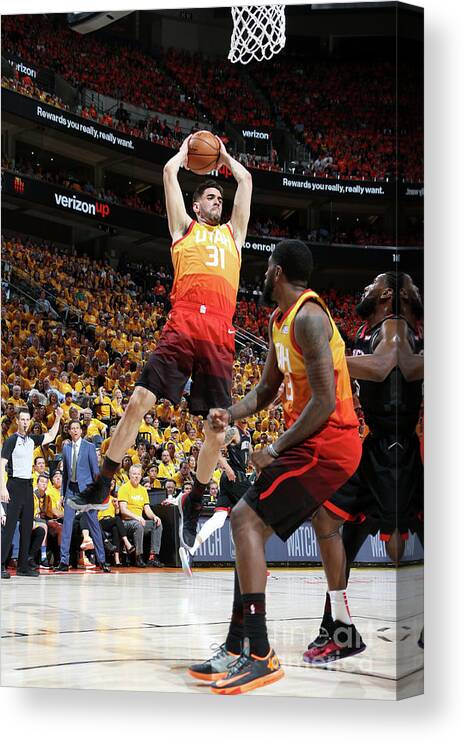 Georges Niang Canvas Print featuring the photograph Georges Niang #2 by Melissa Majchrzak