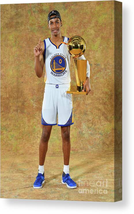 Playoffs Canvas Print featuring the photograph Patrick Mccaw by Jesse D. Garrabrant