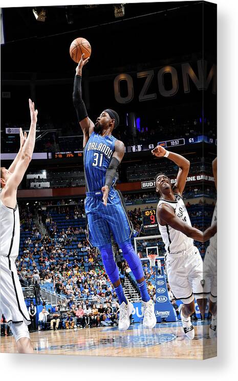 Terrence Ross Canvas Print featuring the photograph Terrence Ross #2 by Fernando Medina