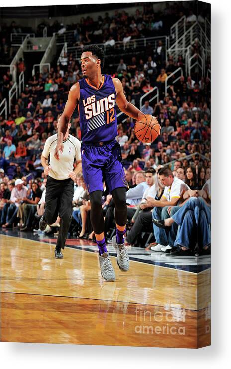 Nba Pro Basketball Canvas Print featuring the photograph T.j. Warren by Barry Gossage